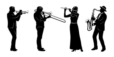 Trombone Silhouette