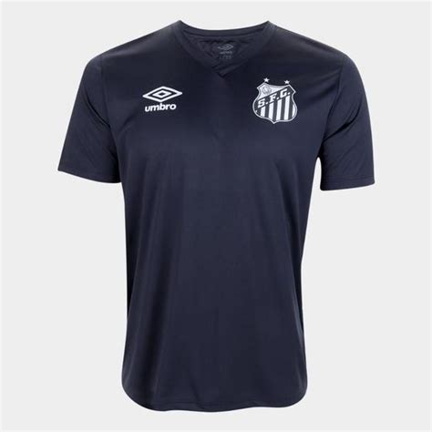 Camisa Santos Black Edi O Limitada S N Torcedor Umbro Masculina