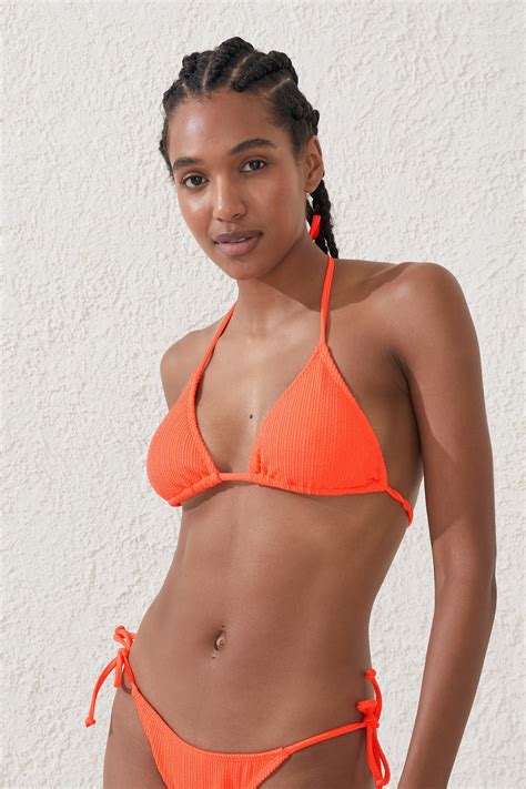 Slider Triangle Bikini Top