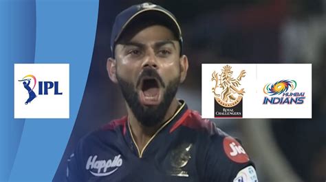 Highlights Royal Challengers Bangalore Vs Mumbai Indians Youtube