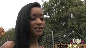 Ebony Babe Sucks Too Many White Cocks XNXX