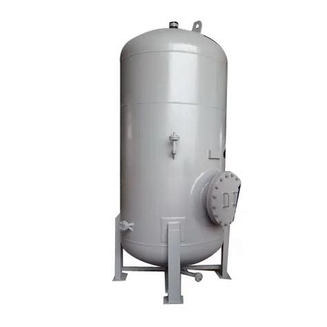 Water SS 304 Vertical Stainless Steel Pressure Vessel Capacity 1000