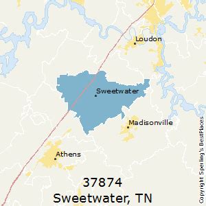 Sweetwater (zip 37874), TN