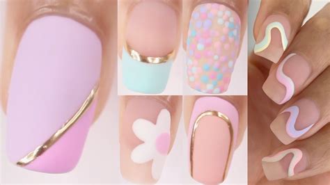 40 Awesome Nail Ideas You Should Try Colourful Abstract Gel Nails