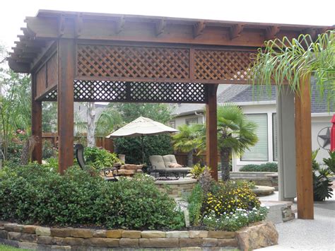 pergola with screening – Texas Outdoor Impressions