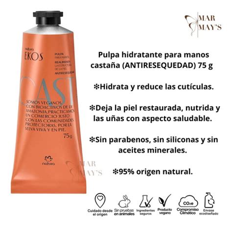 Spa De Manos Casta A Pulpa Hidratante Exfoliante Natura Meses Sin