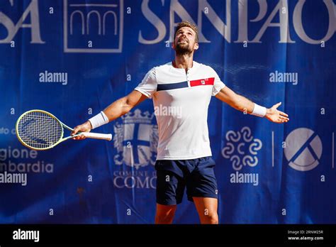 Como Italy 01st Sep 2023 Stefano Napolitano During 2023 Atp Challenger Citta Di Como