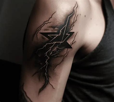 Lightning Bolt Tattoo Meaning Symbolism And Designs