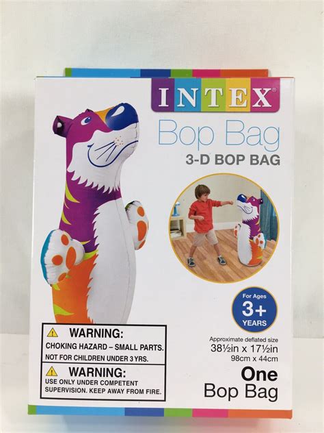 Intex Tiger D Inflatable Bop Bag New Ebay