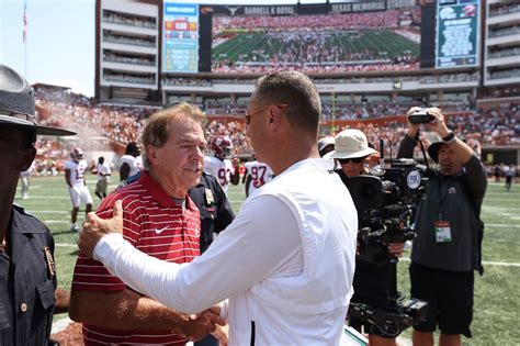 Alabama football: Saban on Texas HC Sarkisian: ‘I like giving people ...