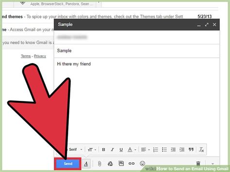 How To Send An Email Using Gmail With Pictures Wikihow