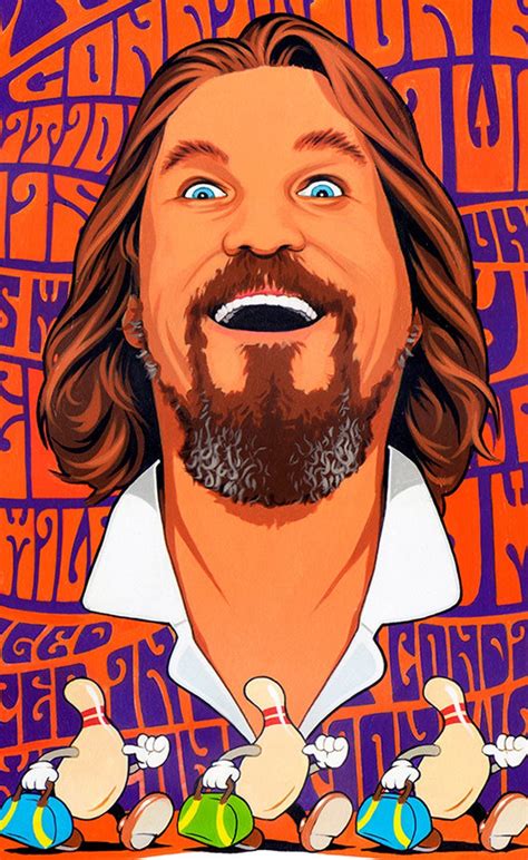 The Big Lebowski movie poster art 2 print | Etsy