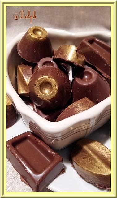 Recette De Chocolats Fourr S La P Te De Gavotte