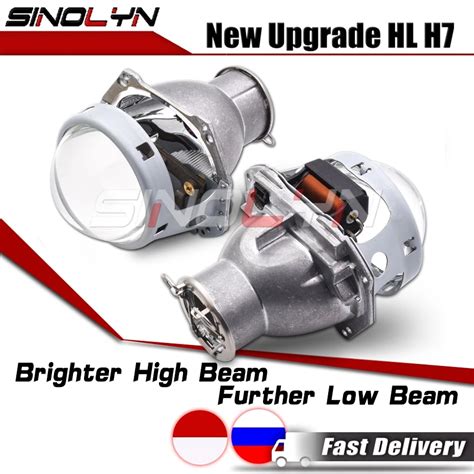 Sinolyn Headlight Lenses H7 Led 3.0 For Hella 3r H7 D2s D2h Hid Halogen ...