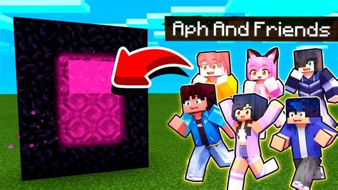 How To Make A Portal To The Aphmau And Friends Dimension In Minecraft