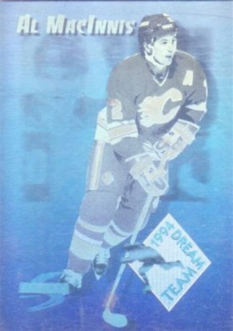Al MacInnis Calgary Flames 1994-95 Score Dream Team hologram insert