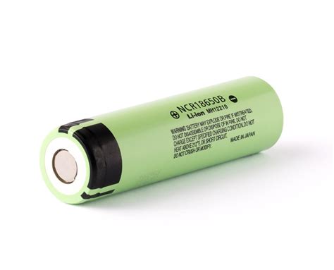 Panasonic NCR18650B 3 6V 3 7V 3400mAh Li Ionen Akku Pluspol Flach