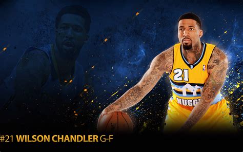 Download Denver Nuggets Wilson Chandler Digital Cover Wallpaper