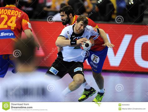 Ehf Euro Germany Spain Final Editorial Stock Photo Image Of