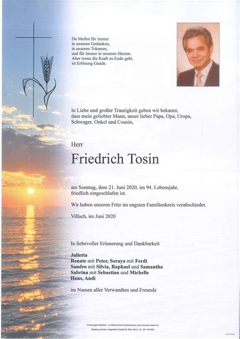 Parte F R Friedrich Tosin Pax Requiem