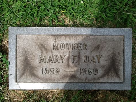 Mary Frances Fannie Lewis Day 1859 1960 Find A Grave Memorial