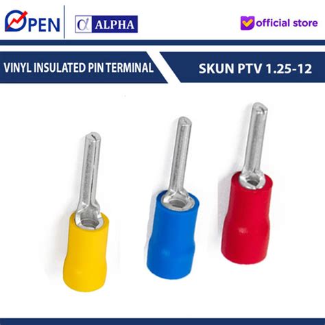 Jual Vinyl Insulated Pin Terminal Skun Ptv Brand Alpha