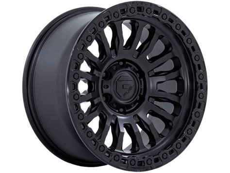 Fuel Matte Black Rincon Wheels Realtruck