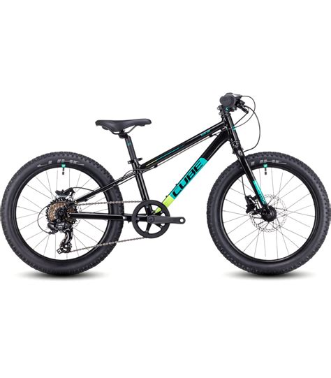 Vtt Enfant Cube Acid Disc Black N Green