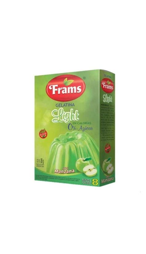 Gelatina Light Sabor Manzana Gr Frams