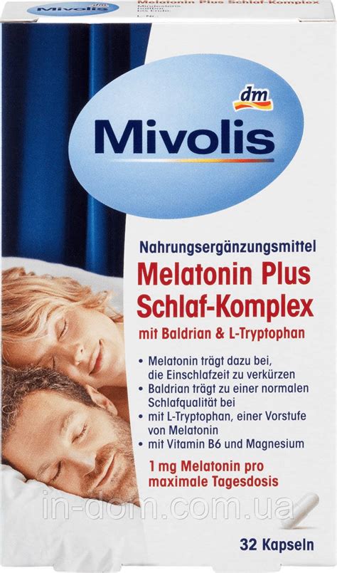 Mivolis Melatonin Plus Schlaf Komplex Комплекс для сна с мелатонином и ...