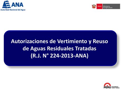 Autorizaciones De Vertimiento Y Reuso De Aguas Residuales