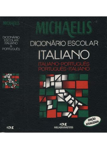 Sebo do Messias Livro Michaelis Dicionário Escolar Italiano