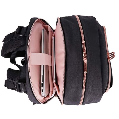 Customer Reviews Swissdigital Design Katy Rose Backpack Black And Rose