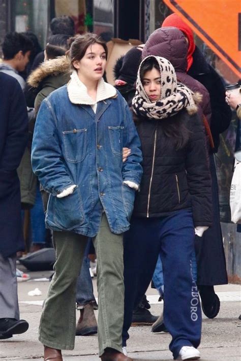 Suri Cruise Oout With A Friend In New York 02 17 2024 Hawtcelebs