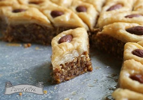 Baklawa Baqlawa A La Pate Filo Pour La Fete D Aid Amour De Cuisine