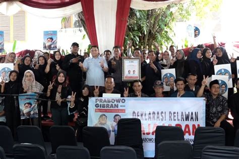 Tkn Prabowo Gibran Klaim Suara Di Jabar Hampir Persen