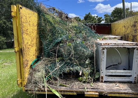 Removing Chain Link Fence From Merritt Island Florida G S Junk Removal