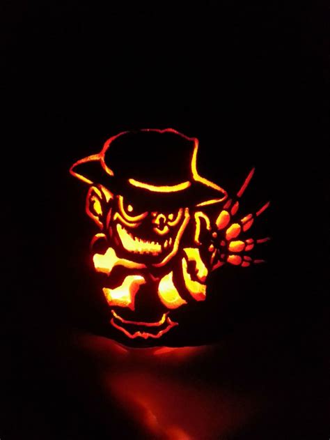 Freddy Krueger | Pumpkin carving, Fake pumpkins, Carving