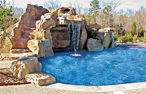 Swimming Pool Grotto Pictures │Blue Haven Pools