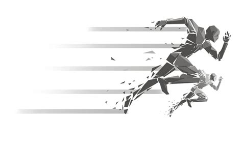 Abstract Running Transparent Images PNG All