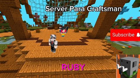 Nuevo Server Para Craftsman Ruby Info en La Descripción YouTube