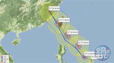 「杜蘇芮」直撲台灣！2區風雨最劇 各國最新預報路徑曝光 鏡週刊 Mirror Media