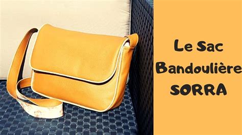 Tuto diy simple et facile pour Coudre Le Sac Bandoulière en simili