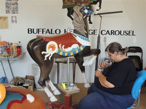 Carousel restoration — Buffalo Heritage Carousel