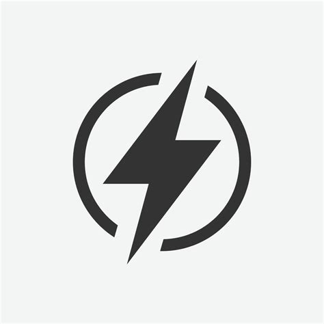 Lightning Electric Power Vector Logo Design Element Energy And