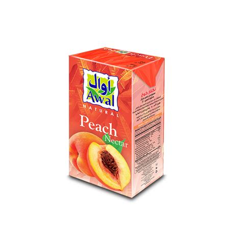 Awal Peach Nectar Awal Dairy Company W L L