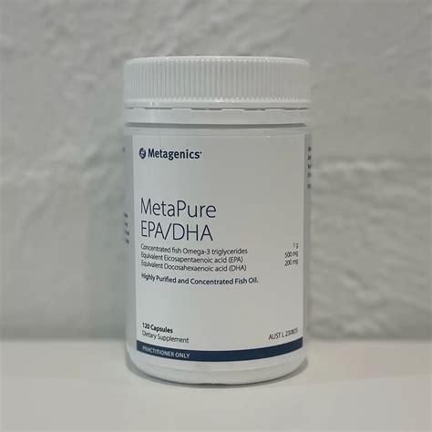 Metagenics MetaPure EPA/DHA - Invigorate Health and Performance