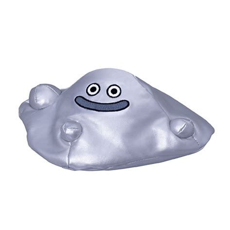 Dragon Quest: Smile Slime Plush Toy Liquid Metal Slime M | HLJ.com