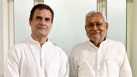 After Meeting Rahul Gandhi In Delhi Nitish Kumar Clears Air On Pm