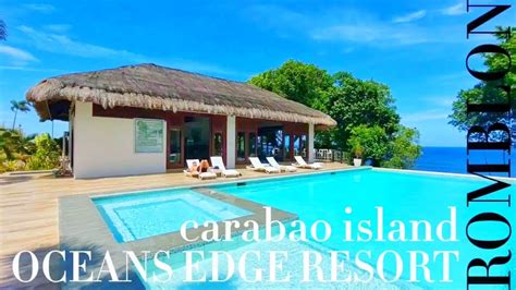 Oceans Edge Resort Of Carabao Island Youtube